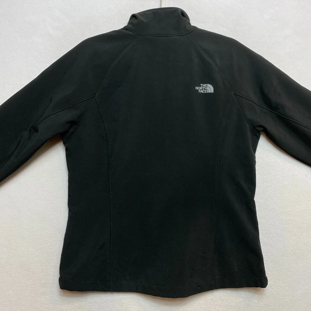 The North Face Windwall Jacket Womens Large Black Venture Full Zip Windbreaker